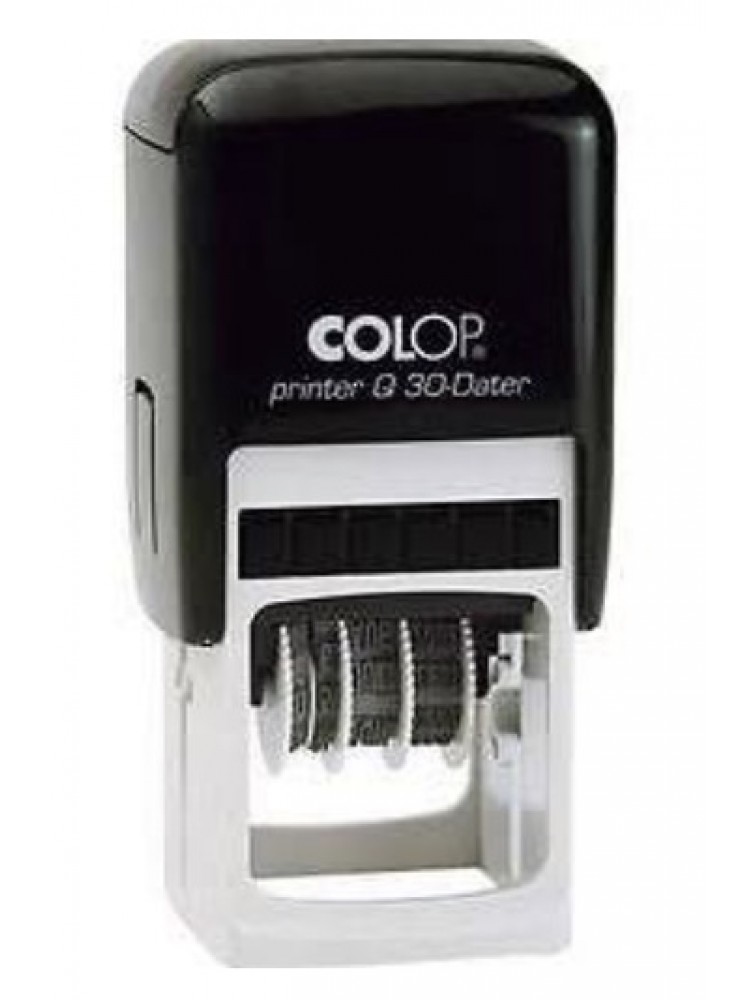 Colop Printer Q30 Dater Square Self Inking Stamp